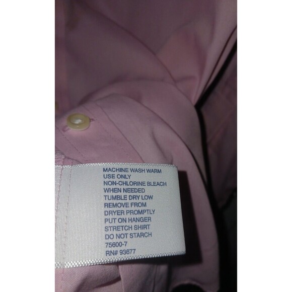 Stafford Essentials Long Sleeve Dress Shirts Size 15.5 34/35 & 32/33 Lot Of 2 - Picture 9 of 10